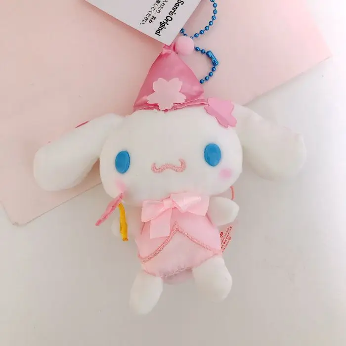 Пушистая кулон Kuromi Kitty My Melody плюшевая парная подвеска Takara Tomy Sanrio Ragdoll аниме мягкий