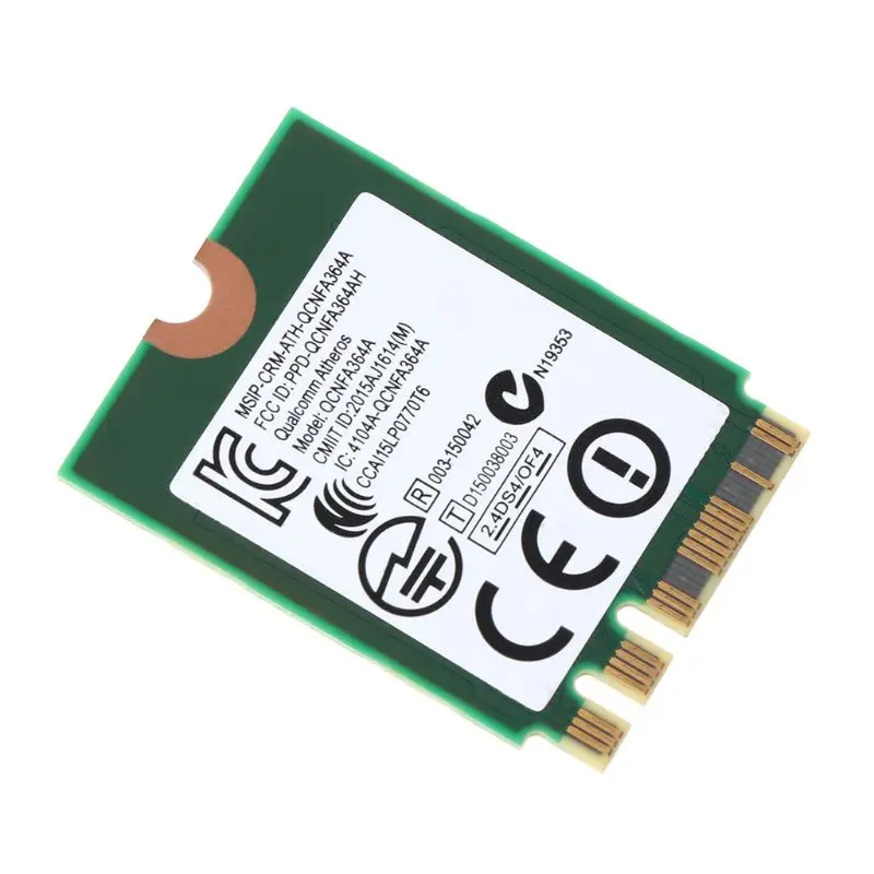4 1 версия Bluetooth Killer 1535 1525 QCNFA364A AC M.2 Wi Fi адаптер для MSI GT72/GS60 Dell|Сетевые карты| |