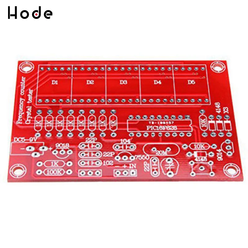 DIY Наборы RF 1 Гц 50 МГц кварцевый генератор счетчик частоты метр цифровой