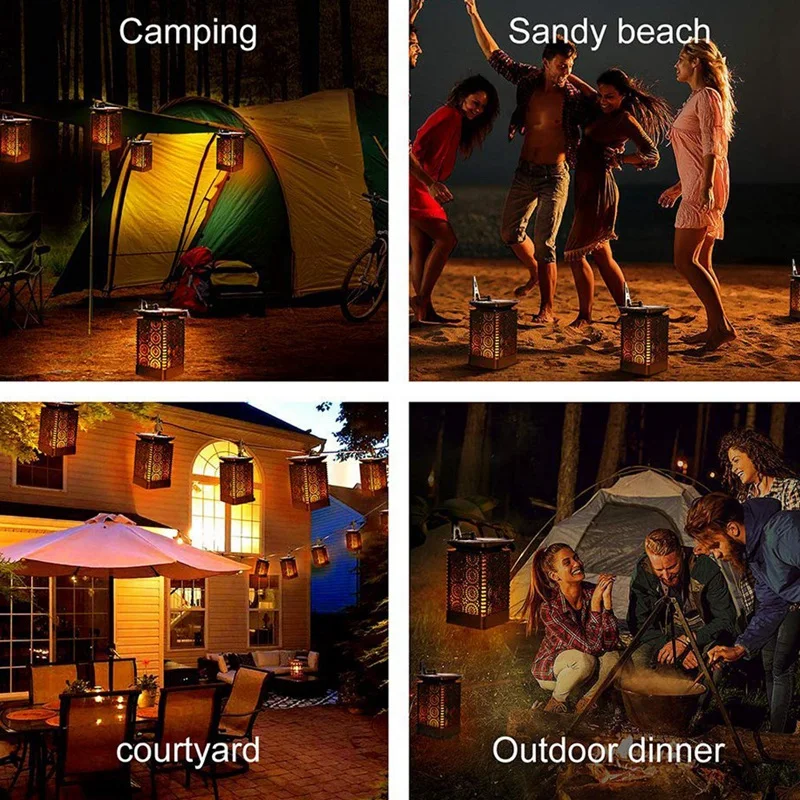 Светодиодный фонарь на солнечной батарее водонепроницаемый уличный подвесной