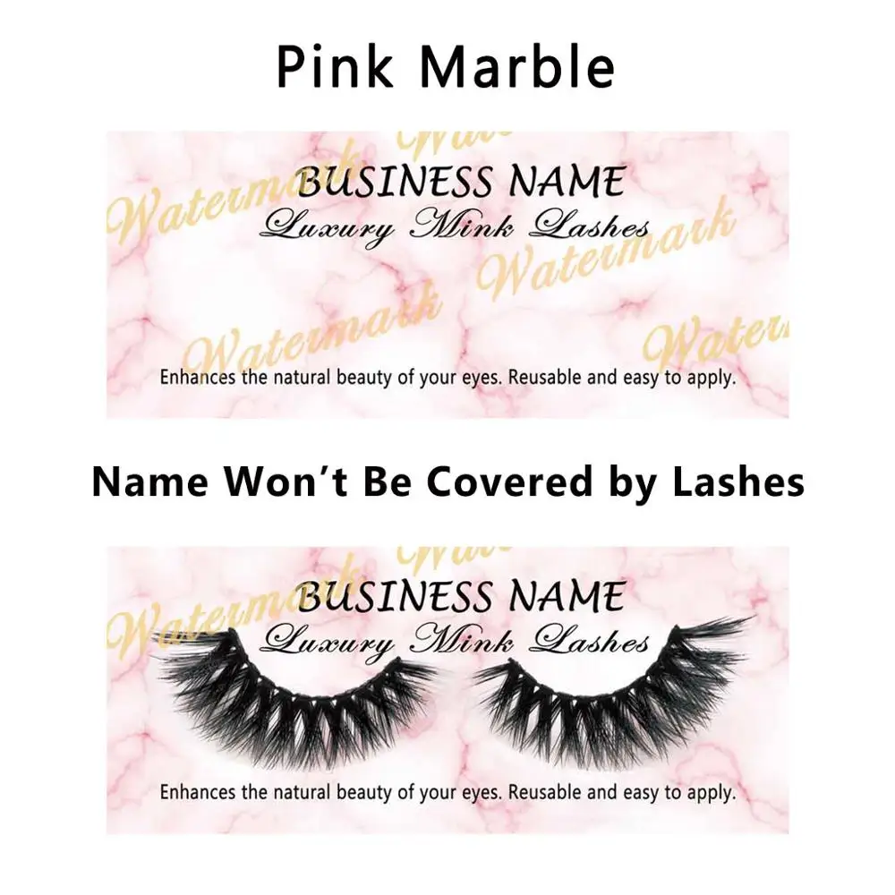 200pcs Custom Marble Background Paper Cards for Sliding Cases Add Logo or Business Name on White Rosegold Glitter | Красота и