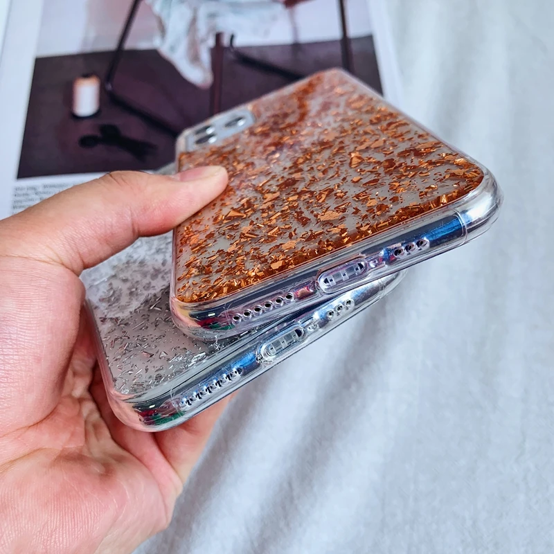Блестящий Мягкий силиконовый чехол из ТПУ для iPhone SE 6 6s 7 8 Plus 11 Pro X XS XR Max|Бамперы| |