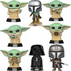 Экшн-фигурка из фильма звезда ребенка, йодас, мандалорианс, Дарт Вейдер, Коллекционная модель, игрушки для детей, рождественский подарок