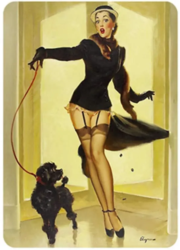 

JINBOOM Горячая сексуальная девушка винтажная искусственная брикет гараж мужская пещера Настенный декор искусство жестяная вывеска Красивая ...