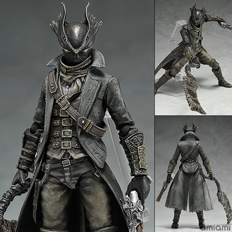 Новый 15 см игра фигура Figma 367 Bloodborne Охотник Людвиг из ПВХ коллекционная через