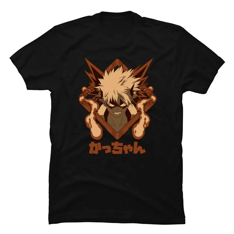 

Мужские футболки Bakugo с героями мультфильма моя геройская Академия мидория изюку плюс ультра боку нет героев Академия забавная Женская Мужс...