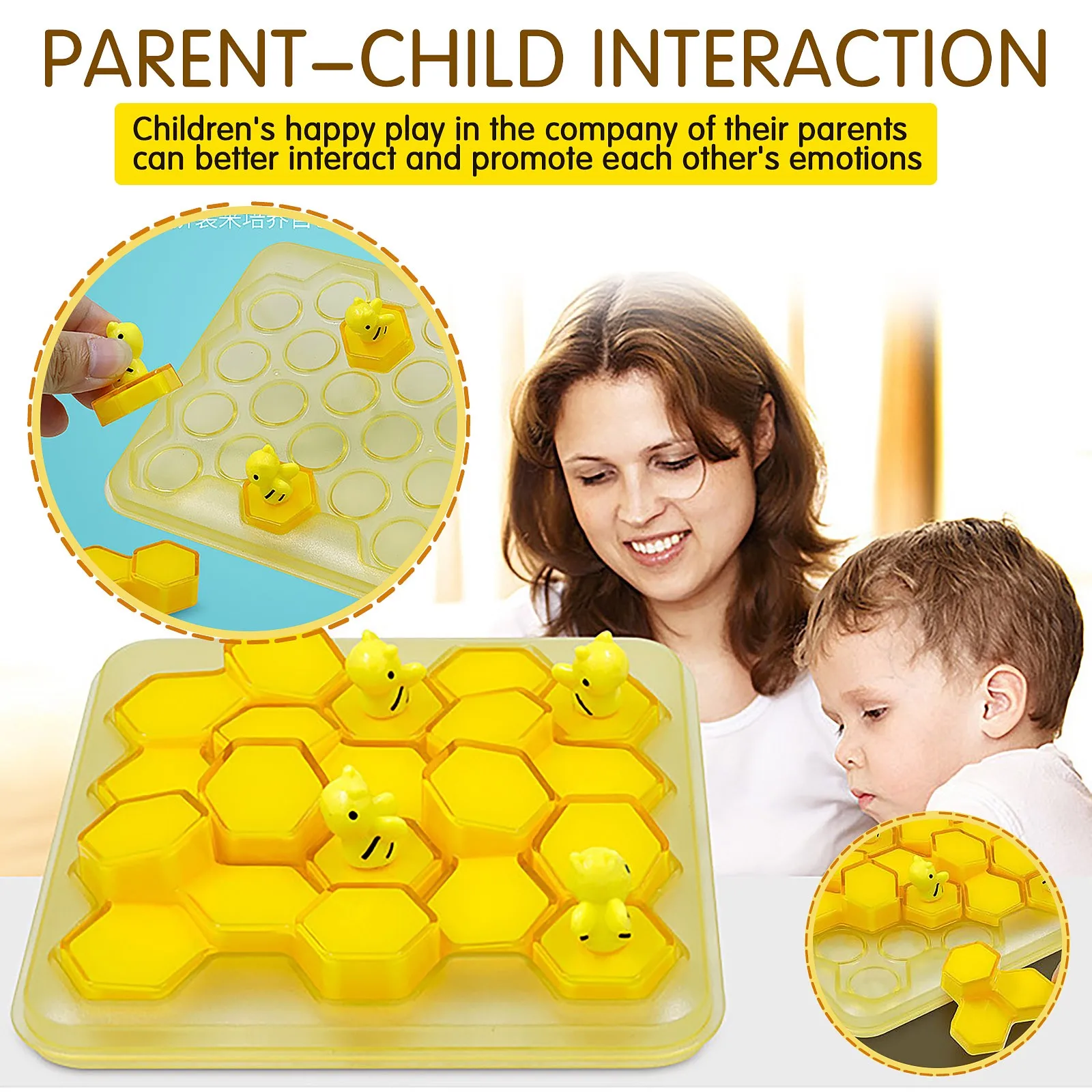 

Настольная игра интерактивная игра для родителей и детей сборка для раннего развития пчелы медовые игрушки раннее образование обучающие и...