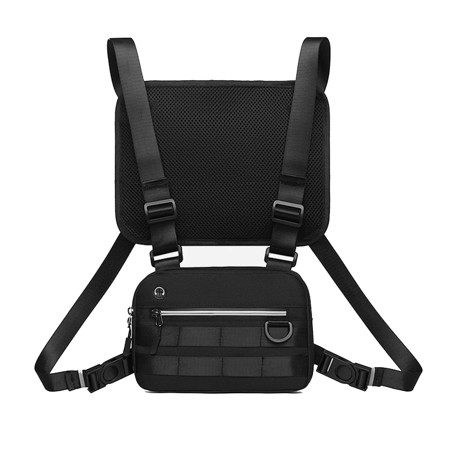 

Tactic Hunting Chest Bag Mobile Phone Storage Pouch Hiking Fitness Bag Outdoor Nylon Waterproof Case For Camping