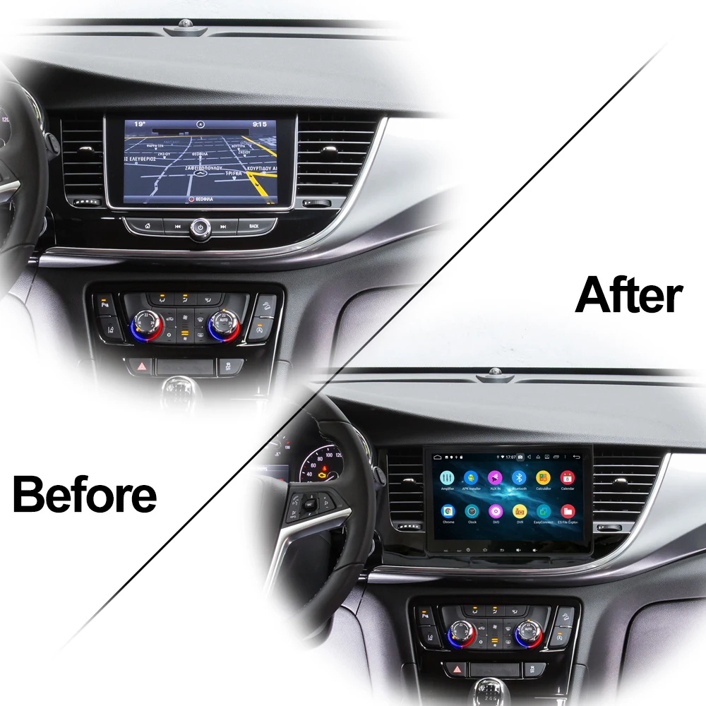 Автомагнитола Owtosin мультимедийный видеоплеер навигация GPS Android 9 0 для Opel MOKKA X