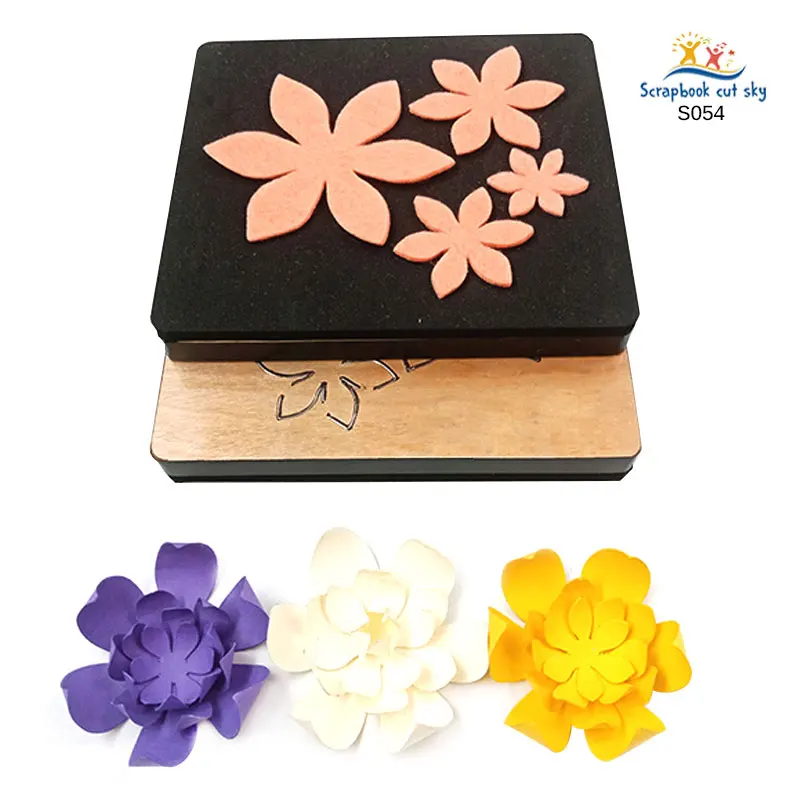 

Flower S054 подходит для деревянной формы обычных высекальных машин на рынке