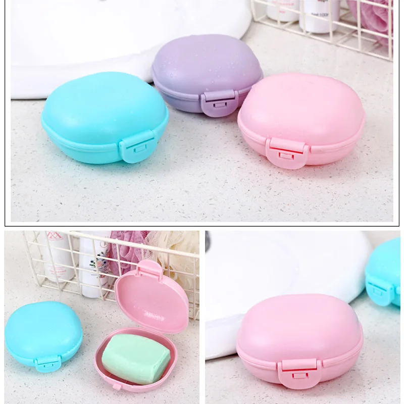 Пластиковая Водонепроницаемая тарелка с крышкой портативная дорожная Коробка