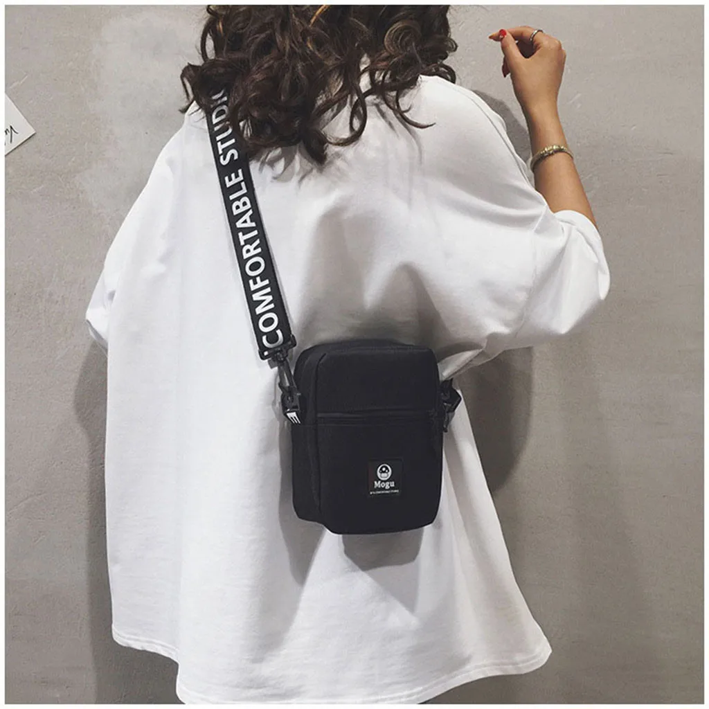 Женская нейлоновая милая сумка-мессенджер карамельных цветов для женщин сумка