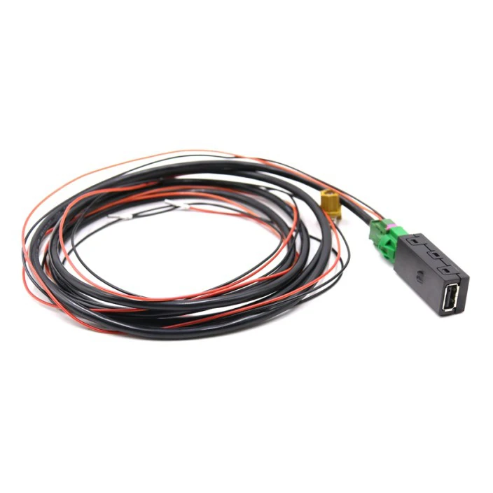 For VW CarPlay MDI MIB 2 DIS PRO UNIT RADIO USB AMI Install Plug Socket Switch Button Harness