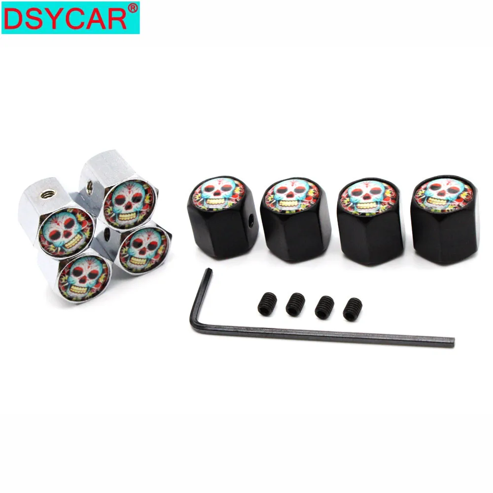 DSYCAR 1 комплект автомобильный Стайлинг цинковый сплав Противоугонный в стиле