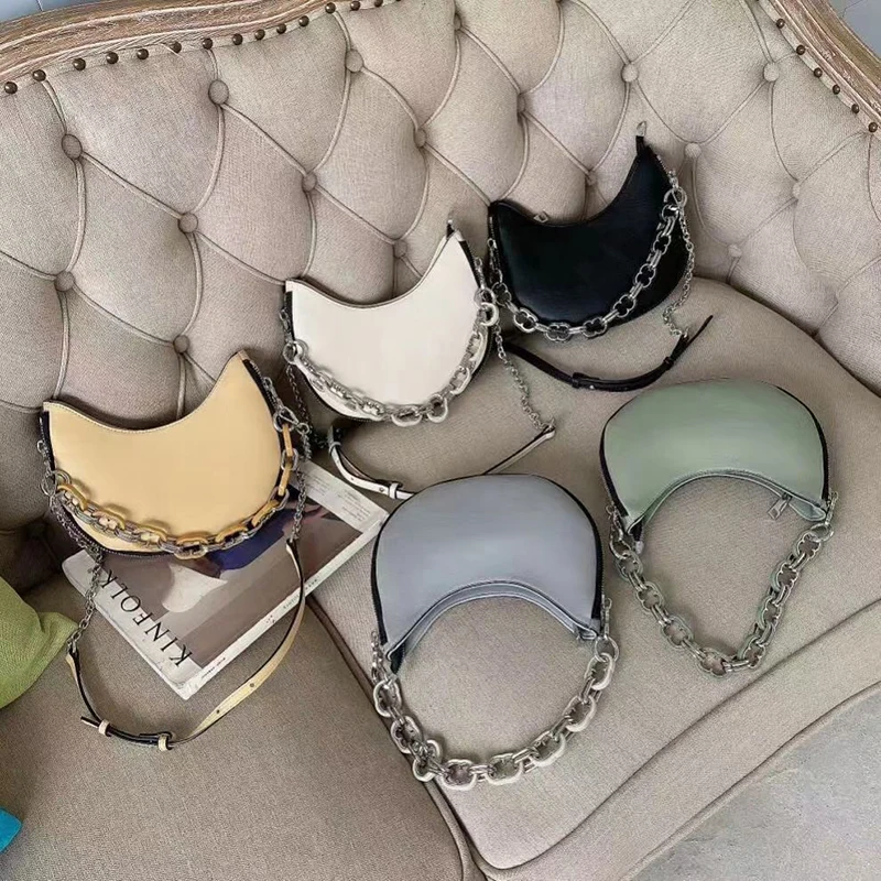 

GALCAUR Elegant Solid Bag For Women Pu Leather Patchwork Chain Black Minimalist Solid Bags Females New 2021 Fashion Accessories