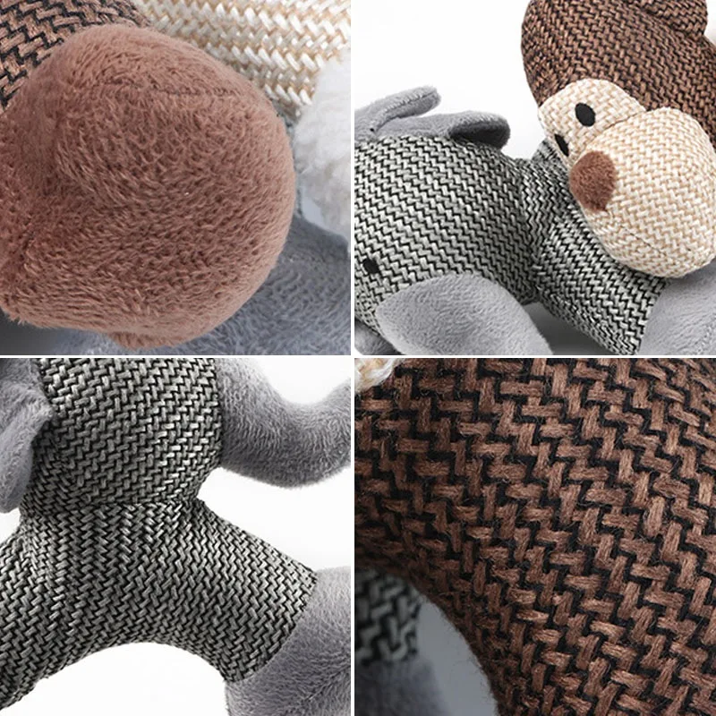 Укус игрушка Маленькие и большие размеры укусы анти собака писк утка