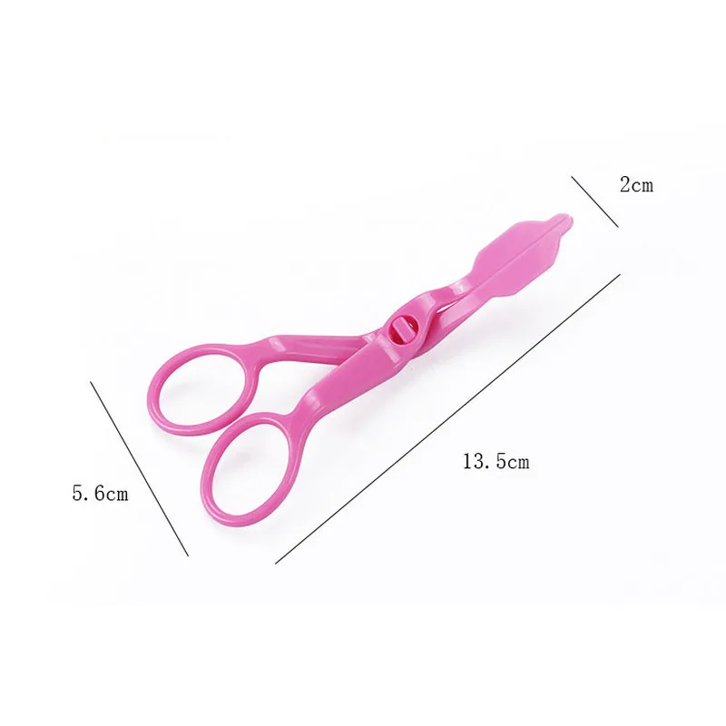 

2pcs Piping Flower Scissors Nail Kitchen Baking Pastry Tool Rose Decor Lifter Fondant Cake Decorating Tray Cream Transfer Tools
