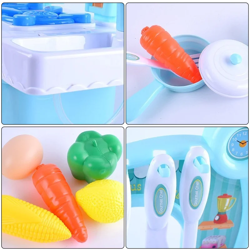 Детская мини-имитация кухни пластиковые игрушки для ролевых игр детские с