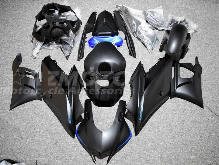 

Новый комплект обтекателей для мотоциклов ABS Aftermarket, подходит для YAMAHA R3 R25 2019 2020 2021 2022 19 20 21 22, черный матовый красивый комплект кузова