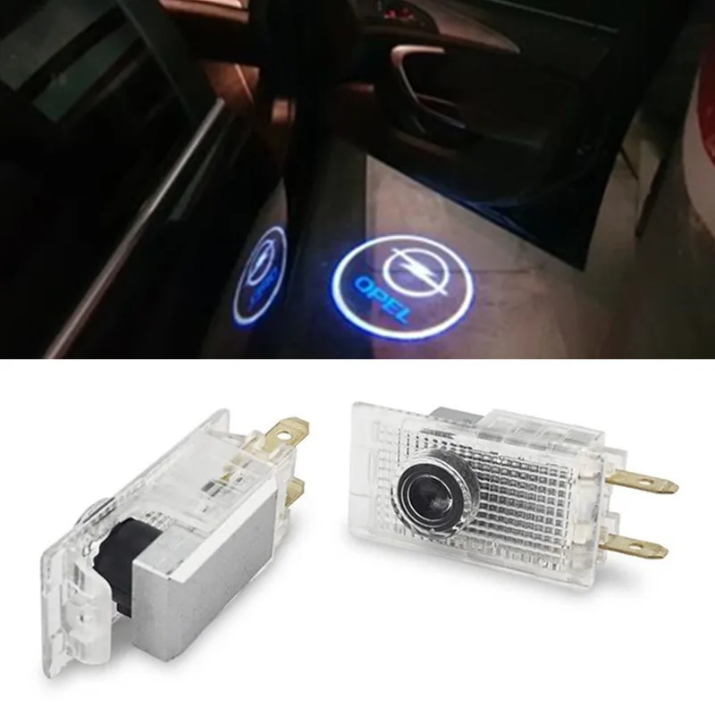 

Car LED Door Ghost Shadow Projector Light Welcome Lamp Laser Lights For Opel Insignia Accessories