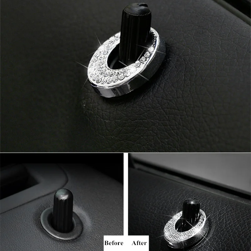 Стикер для стайлинга автомобиля защитная пленка Имитация кристаллов алмаз