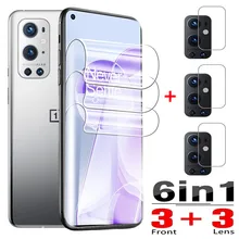 Full Cover Hydrogel Film for OnePlus 9 8 7 8T 7T Pro 9R 9RT Screen Protectors for OnePlus 5 5T 6 6T Nord 2 N10 5G N100 Not Glass