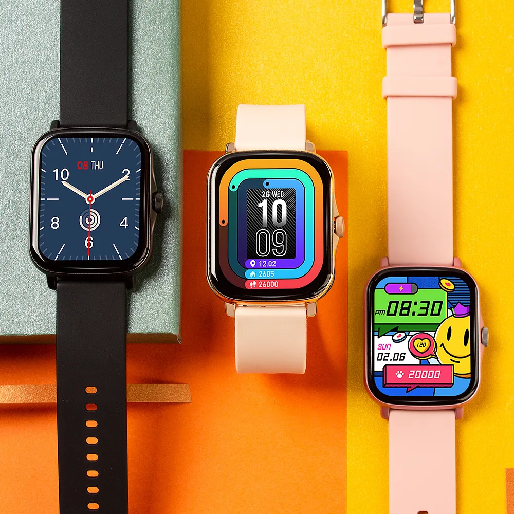 

Смарт-часы P8 Plus водонепроницаемые, 1,69 дюйма, IP67, GTS 2