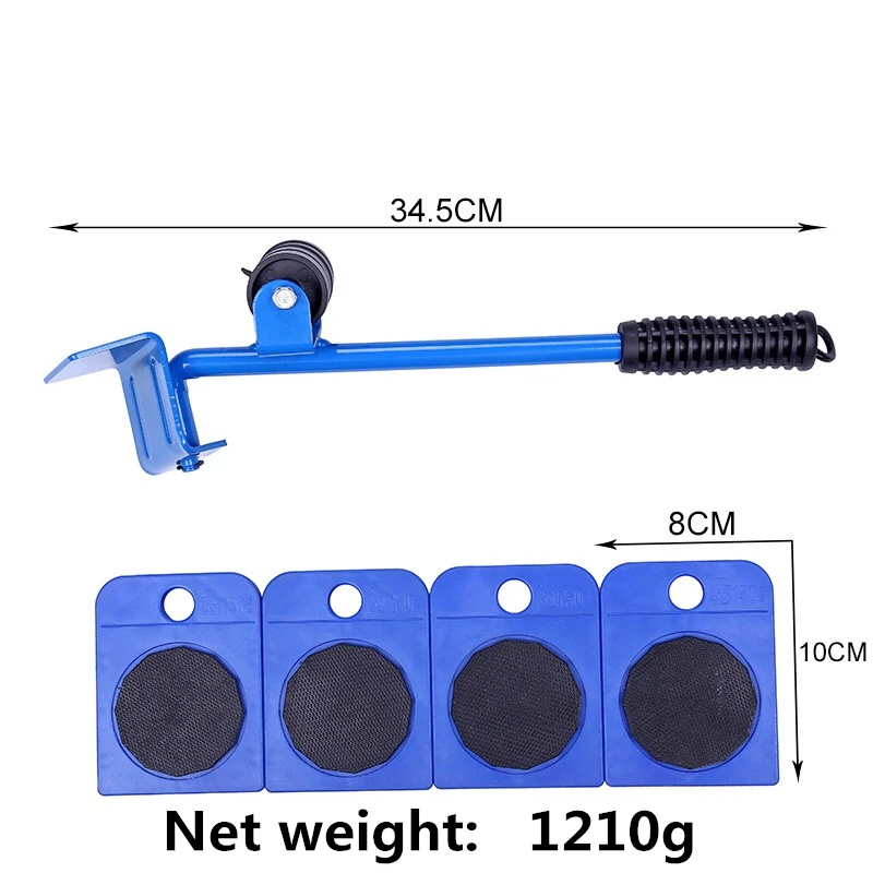Лидер продаж 5 в 1 инструмент для перемещения тяжелых предметов Бытовая Мебель