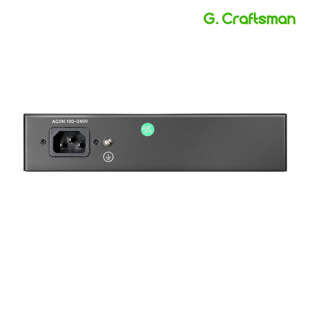 4 + 2 8 Мбит/с порт Poe коммутатор Поддержка порта IEEE802.3af/at для CCTV 5 Мп IP-камеры
