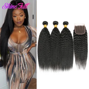 Кудрявые прямые Малазийские Волосы Panse, кудрявые волосы, 100% человеческие волосы, 3 пряди с закрывающей кутикулой, 8-28 дюймов, волнистые натуральные волосы