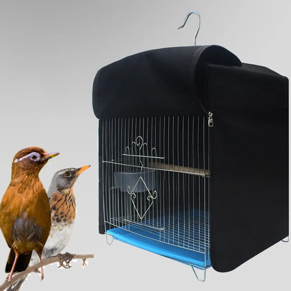 Птичья клетка капюшон ткань Дрозд baldron крышка птичья аксессуары|Чехол для