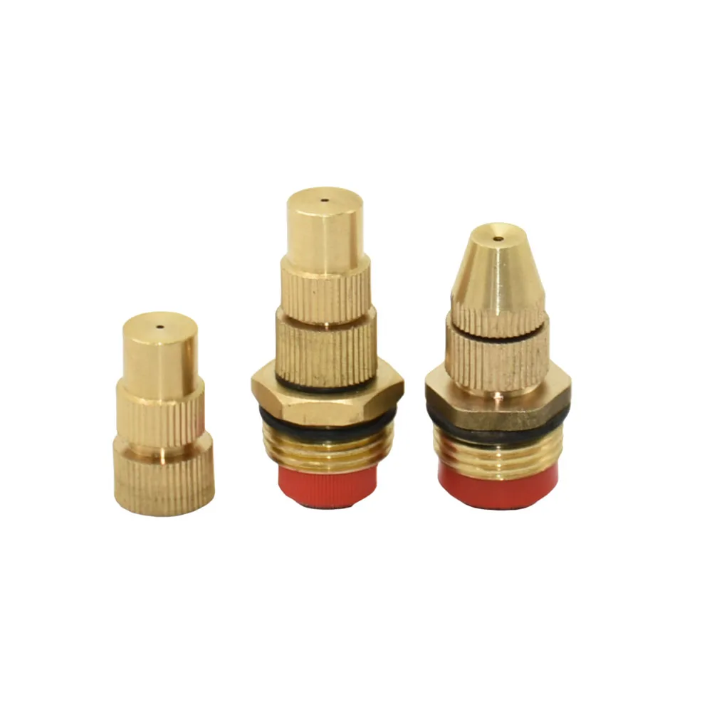 

Латунный распылитель для орошения сада, 15 шт, с регулируемой насадкой 1/4, 1/2 дюйма, с резьбой, для увлажнения