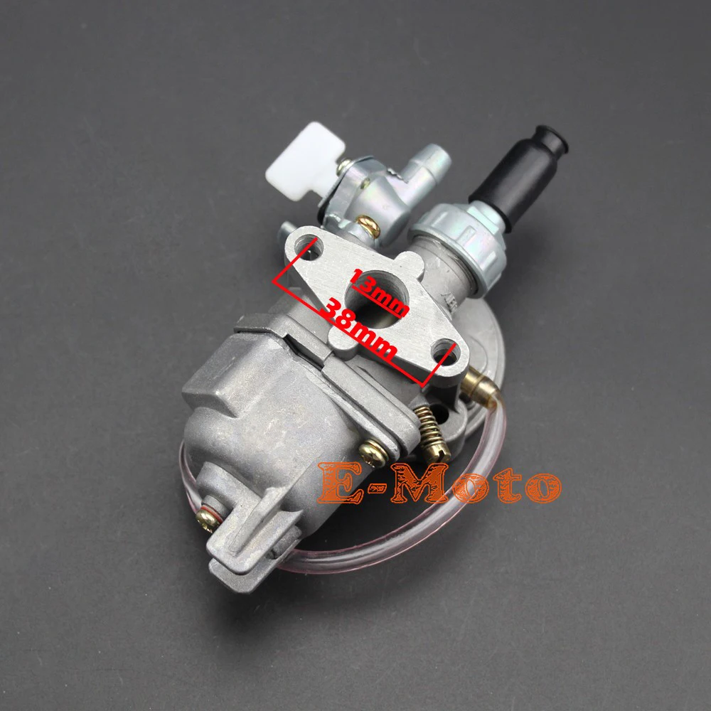 Карби карбюратор воздушный фильтр адаптера переменного тока для 2-х тактный 47cc 49cc