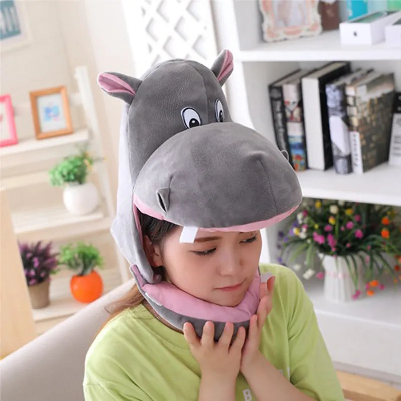 Принт с героями мультфильмов Kawaii шляпа животными косплей костюм реквизит