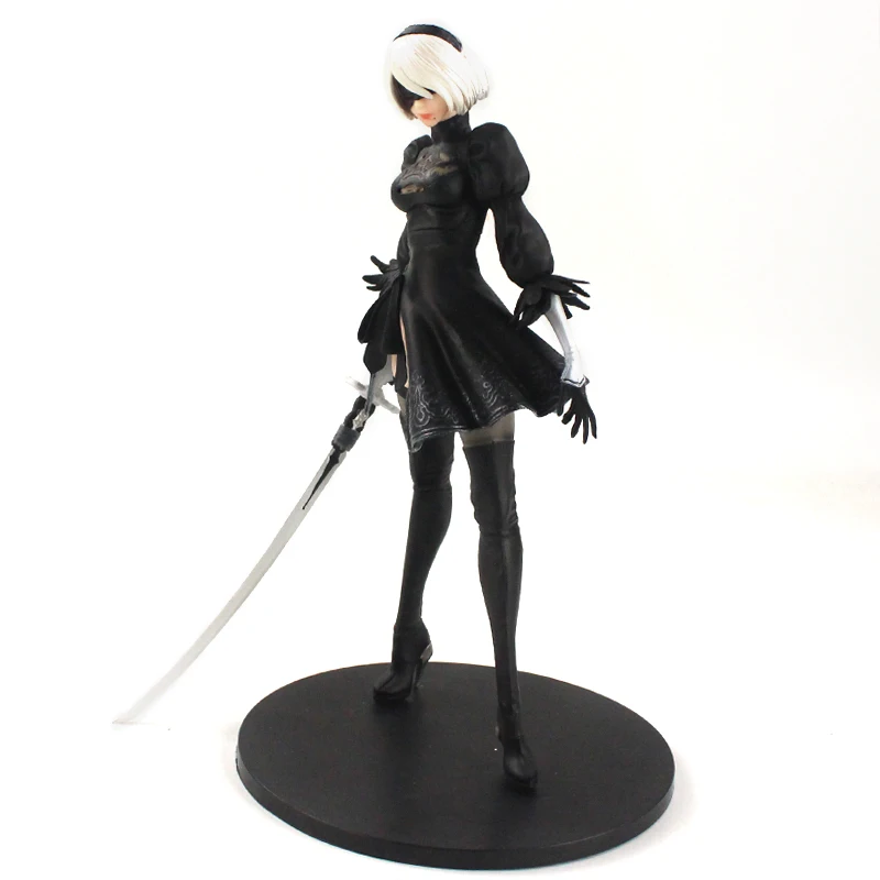 28 36 см НИР автоматов 2B YoRHa нет. 2 Тип B Комплектация Deluxe ПВХ фигурка игрушки|Игровые