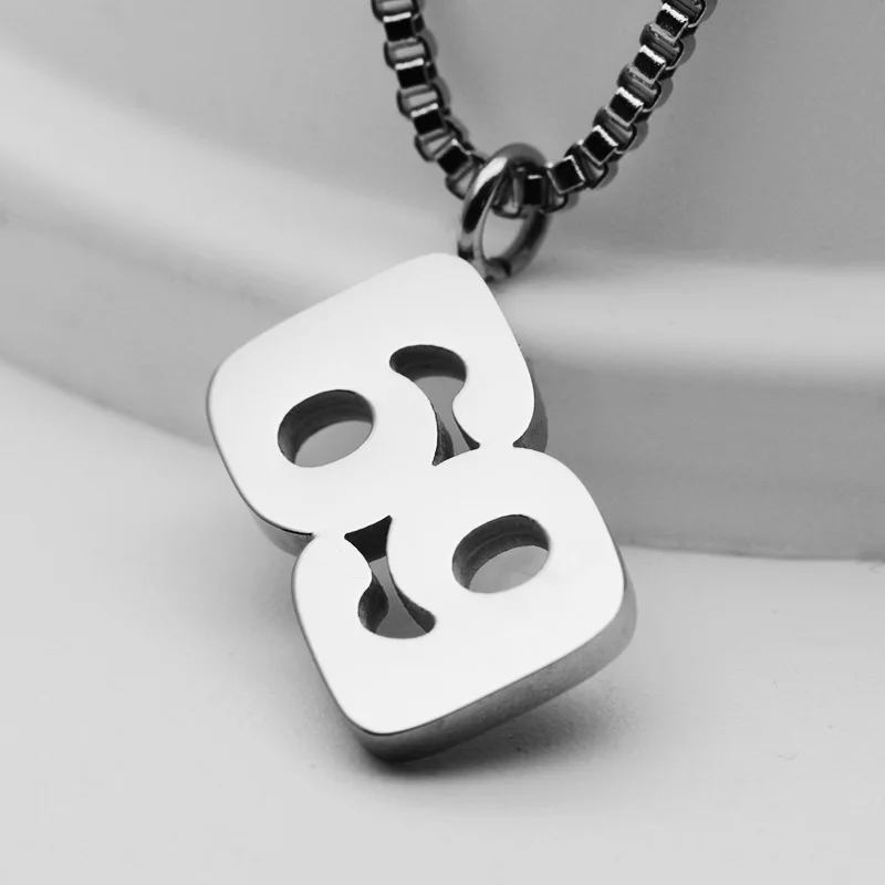 Стальная подвеска с номером 69 на цепи-шокере из нержавеющей стали для мужчин хип-хоп цифровый модный ювелирный подарок.