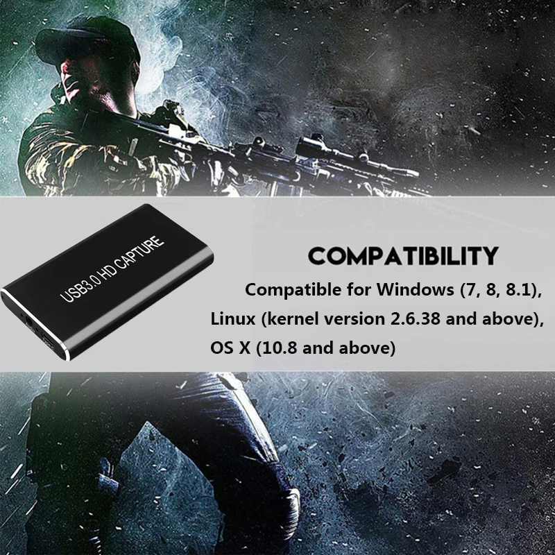 HD видеорегистратор с HDMI на USB C 3 0 TYPE устройство для захвата видео Winodws Mac Linux живой