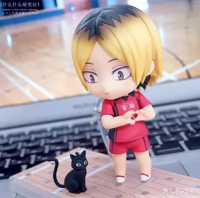 Экшн фигурки Аниме Haikyuu игрушки ГСК 605 # Kozume Kenma Q Version глиняная кукла некома
