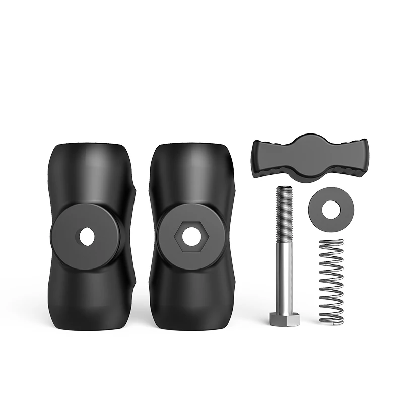 Кронштейн с двойной розеткой 6 см/9 см для 1 дюймового шарового основания