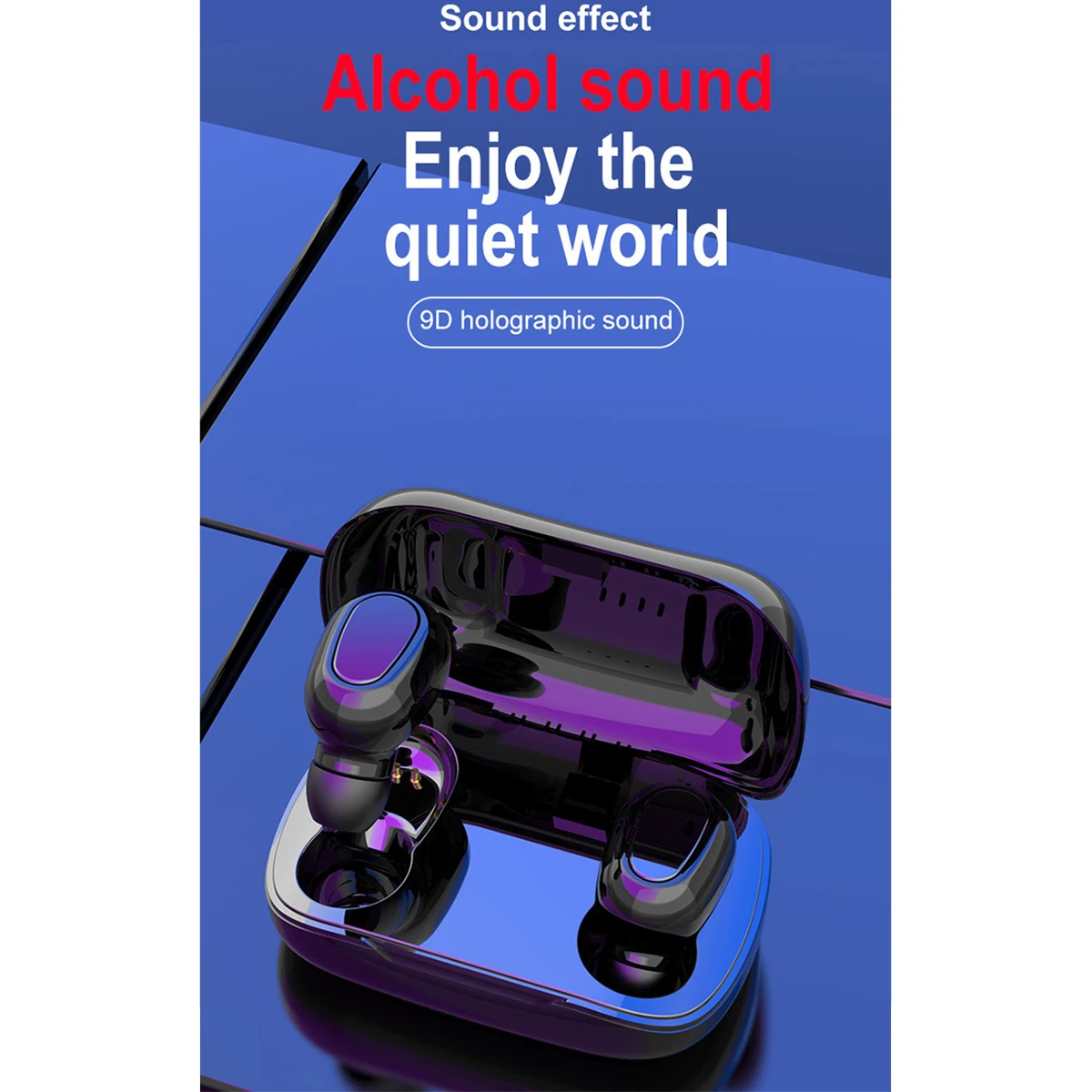 TWS беспроводные Bluetooth наушники свободные руки в ухо спортивные портативные с