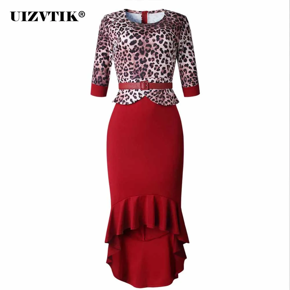 Летнее платье для женщин 2021 пикантные леопардовые Длинные вечерние vestido de mujer