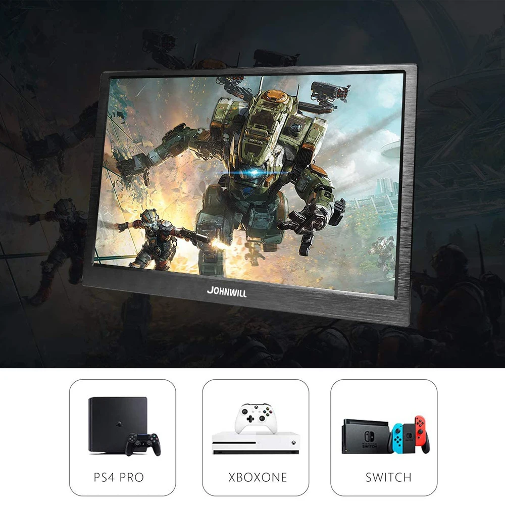 Новый 18 4 &quot4K портативный монитор FHD 3840x2160 IPS ЖК дисплей ПК USB C HDMI вход игровой для