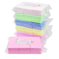 1 pack uv gel polish remover pad nail cleaning lint pad soak off remover manicure cotton napkins wrap tools color cleaner wipes
