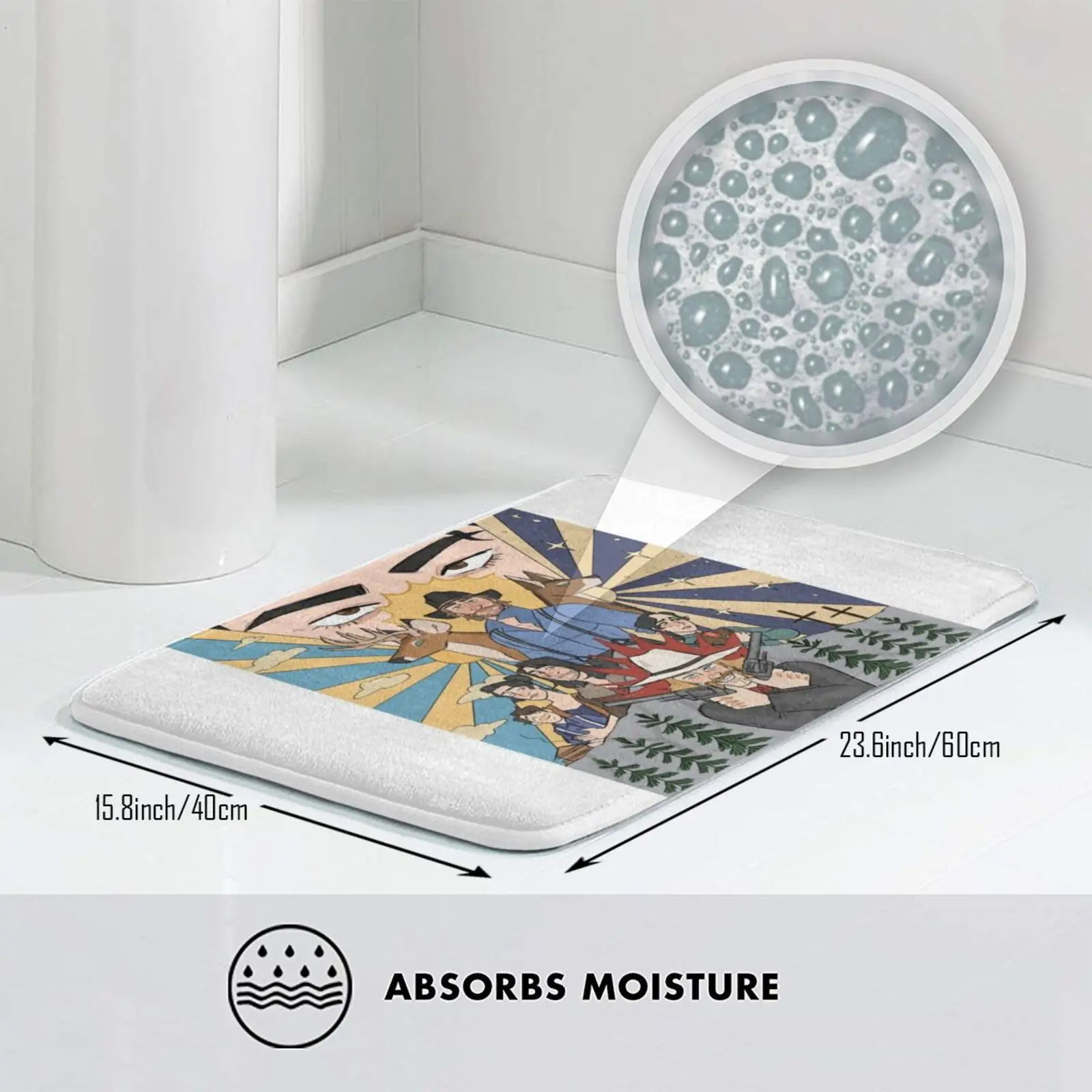 Rdr2 коврик на годовщину ковер Противоскользящий для входной двери в спальню выкуп