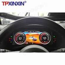 12.3 Inch Car LCD Dashboard For Jeep Wrangler 3 JK 2010-2017 Car LCD Instrument Panel Modified and Upgraded Multifunctional DSP