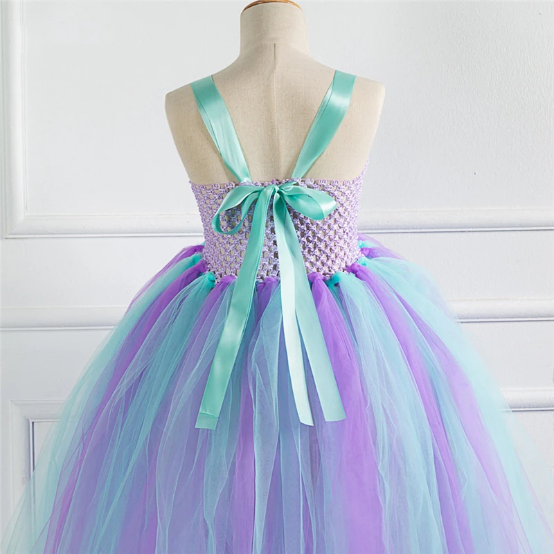 

Elegant Girls Mermaid Costume Halloween Costume For Kids Cosplay Dress