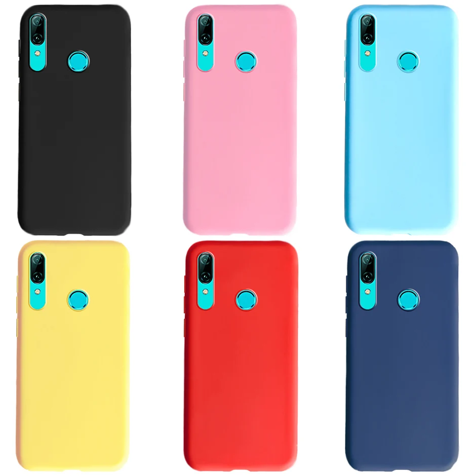 Карамельный цвет силиконовый чехол для huawei Y6 II Коврики 9 Lite Y5 Y7 Prime 2018 Y9 2019 Honor 20s 5A 6C