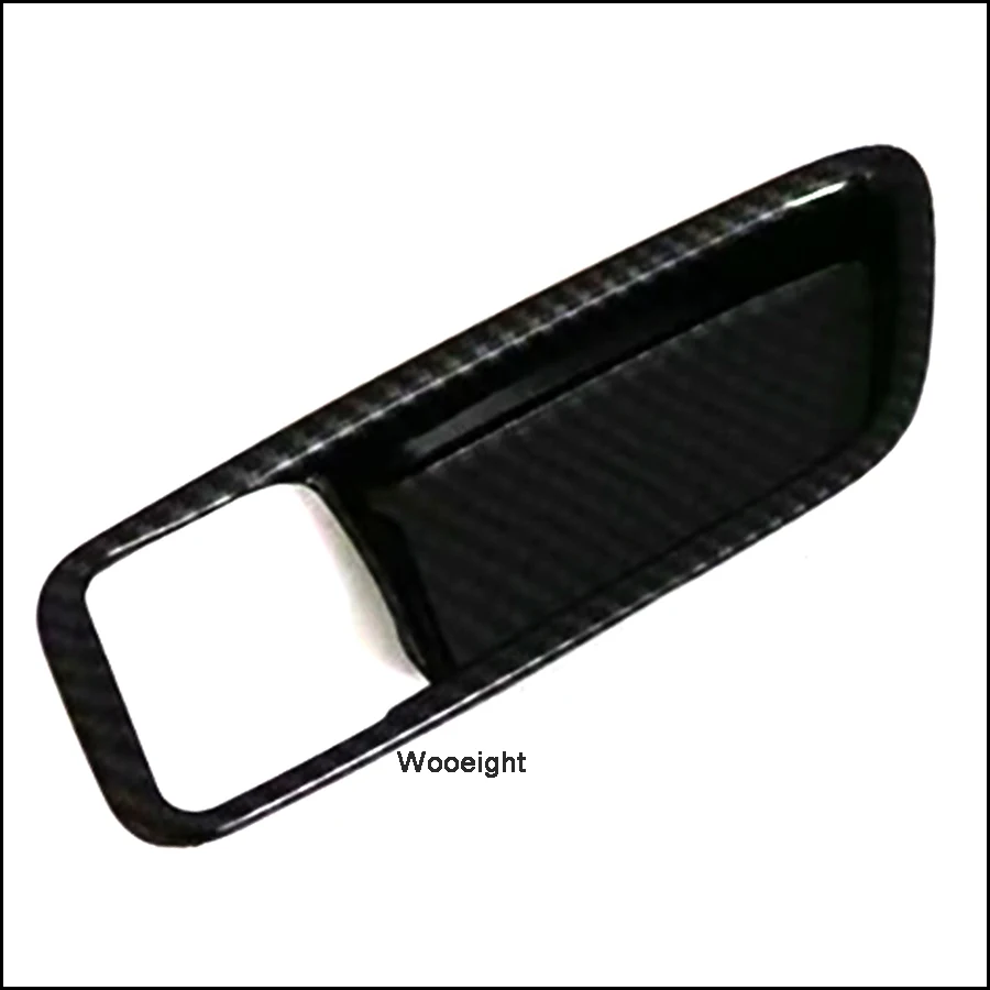 

Wooeight 4Pcs ABS Carbon Fiber Style Inner Door Handle Bowl Cover Trim Decoration Stickers Fit for Toyota Corolla Hatchback 2019