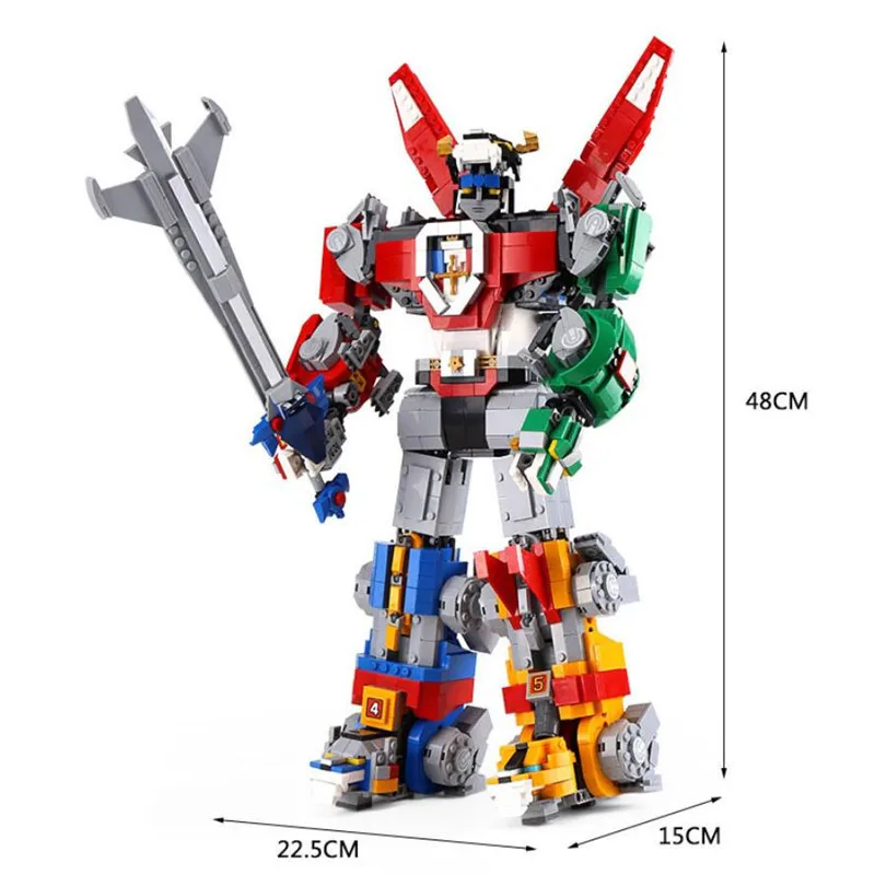 Voltron защитник Вселенной модель 2334 шт. войны &quot конструкторные блоки Детские