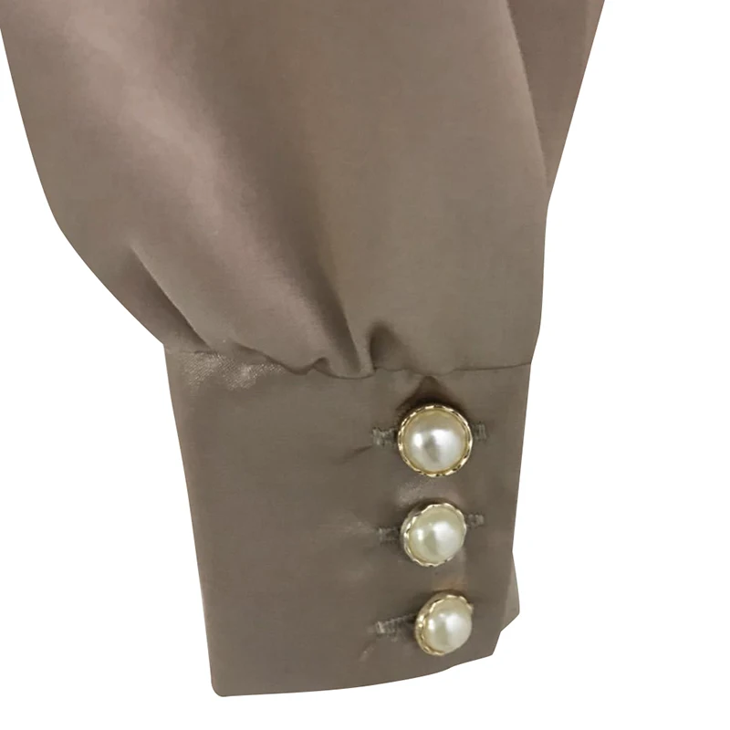 

Sexy Fashion V Neck Satin Blouse Shirt Casual Long Sleeve Button Women's Slim Blouses Office Lady Shirt Elegant Shirts Tops